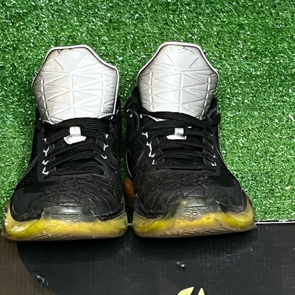 Nike Kobe 10 All Star Black White Green Orange Basketball Mens Shoes - Picture 2 of 5